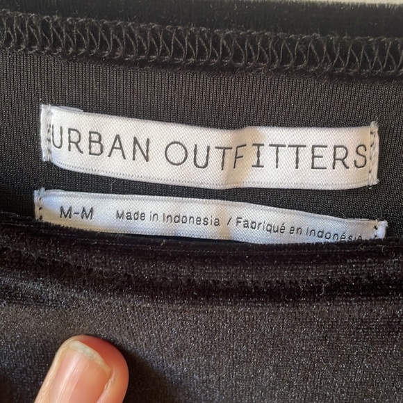 Urban outfitters velvet dress w/ bell sleeves 🖤 - Picture 3 of 5